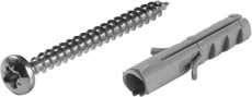 coaxis® Schrauben und Dübel