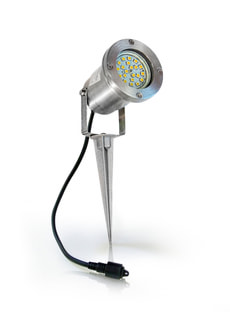 EASY CONNECT LED Strahler Alu Silber
