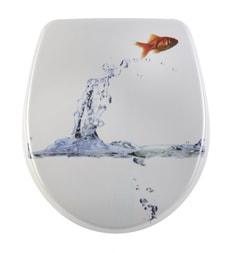 WC-Sitz Nice Jumping Fish