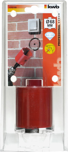 Hohlbohrkrone Hartmetall 68 mm
