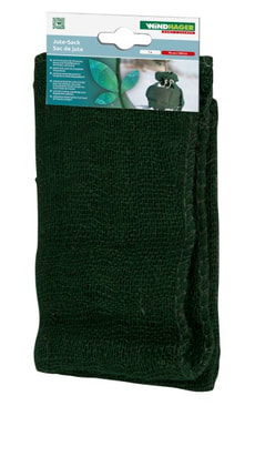 Sac de jute 60/70 cm vert