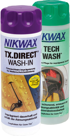 Duo Pack Tech Wash + TX. Direct Wash-In