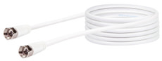 Sat-Kabel 90db 7.5m weiss