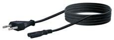 Netzkabel 1.5m schwarz