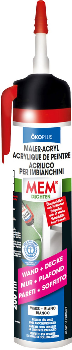 Maler-Acryl Ökoplus weiss, 200 ml