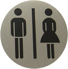 Türschild Frau/Mann