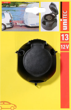 Steckdose 13-polig, 20A, 12V