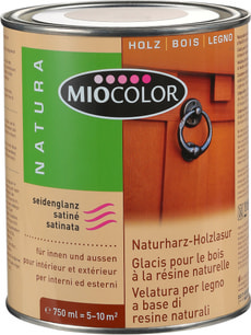 Aqua Holzlasur Weiss 750 ml
