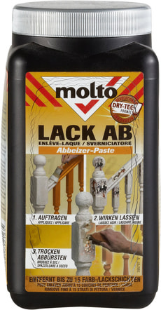 Lack ab Abbeizer-Paste