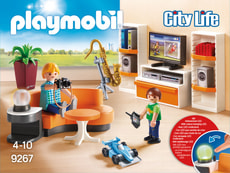 Playmobil City Life Wohnzimmer 9267
