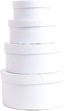 Papp Boxen, weiss