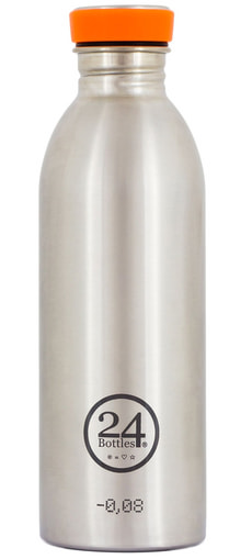 Trinkflasche 500ml Steel