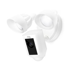 Ring Floodlight Cam weiss
