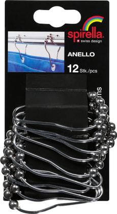 Duschvorhangringe Anello