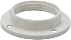 Pressring E14/8 mm weiss