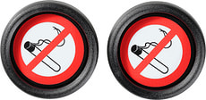 "NO SMOKING" 2 Stück