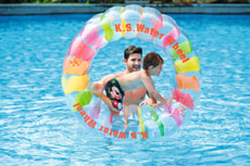 Wasserspiel Reifen
