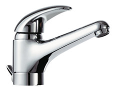 Lavabo Einhebelmischer mit Schwenkauslauf Eco Click