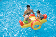 Wasserspiel Schaukel
