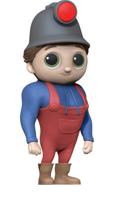 Wichtel Hörspiel-Figur Tom