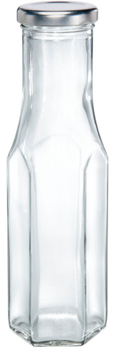 Sechskantglas 256 ml