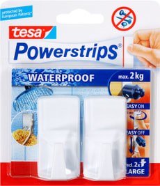 Powerstrips Waterproof Haken wave