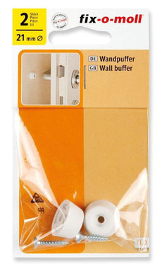 Wandpuffer mit Schraube