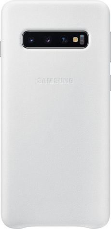 Leather Cover White