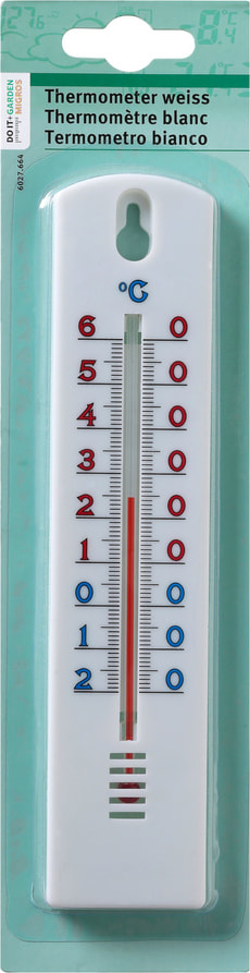 Thermometer weiss