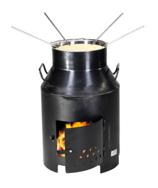Fondue- und Grillofen