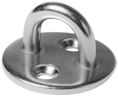 Augplatte rund 33 mm