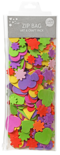 Moosgummi Blumen