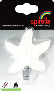 Klebehaken Starfish