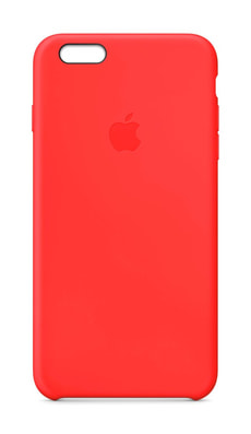 iPhone 6 Plus Silicon Case Red