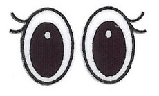 Applikation Auge
