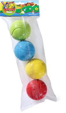 Tennis ballon mou 4 pcs.