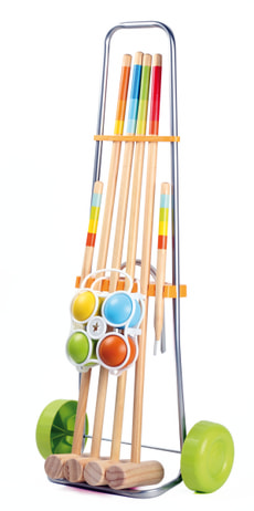 Krocket-Set für 4 Spieler
