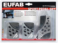 Sport-Pedal-Set Alu/ Matt