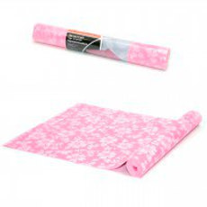 Yogamatte bedruckt rosa