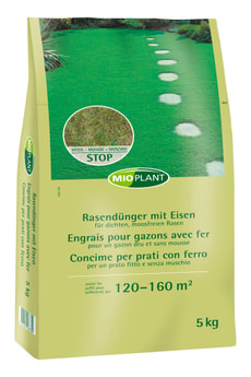 Rasendünger mit Eisen, 5 kg