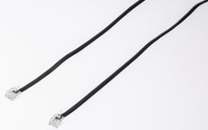 Telefonkabel 3m schwarz