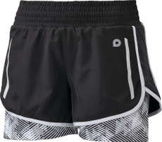 Damen-Shorts 2 in 1