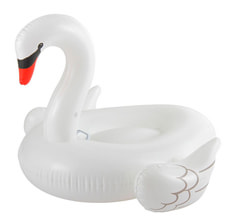 Aufblasbarer Reit-Schwan