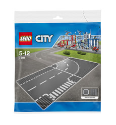 LEGO City Kurve/ T-Kreuzung 7281