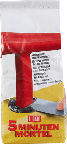 5 Minuten Mörtel