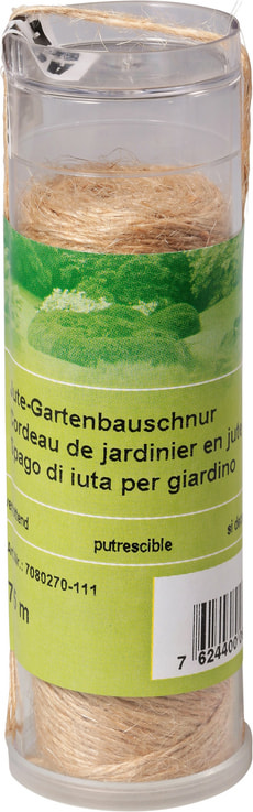 Jute Gartenbauschnur 75m