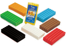 Plastilin 250g weiss