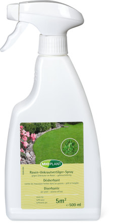 Rasen-Unkrautvertilger-Spray
gegen Unkräuter im Rasen – gebrauchsfertig, 500 ml