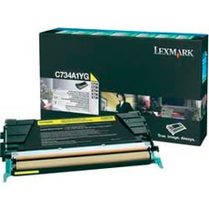 Toner-Modul, giallo