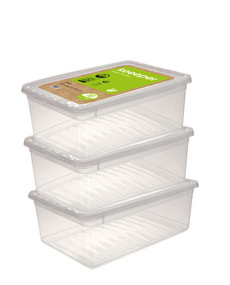 Set 3x Clearbox 11L